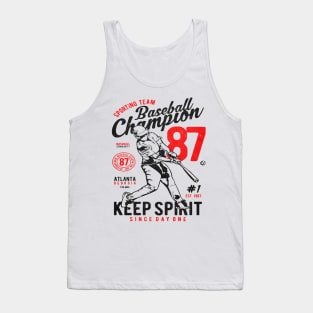 Baseball Champion 87 Tank Top